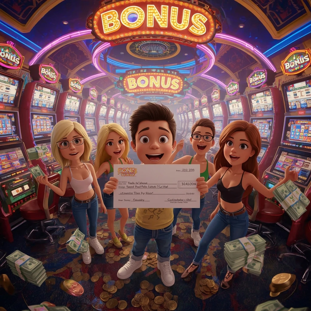 bonus dans les mains de l'homme au casino FAIRSPIN CASINO