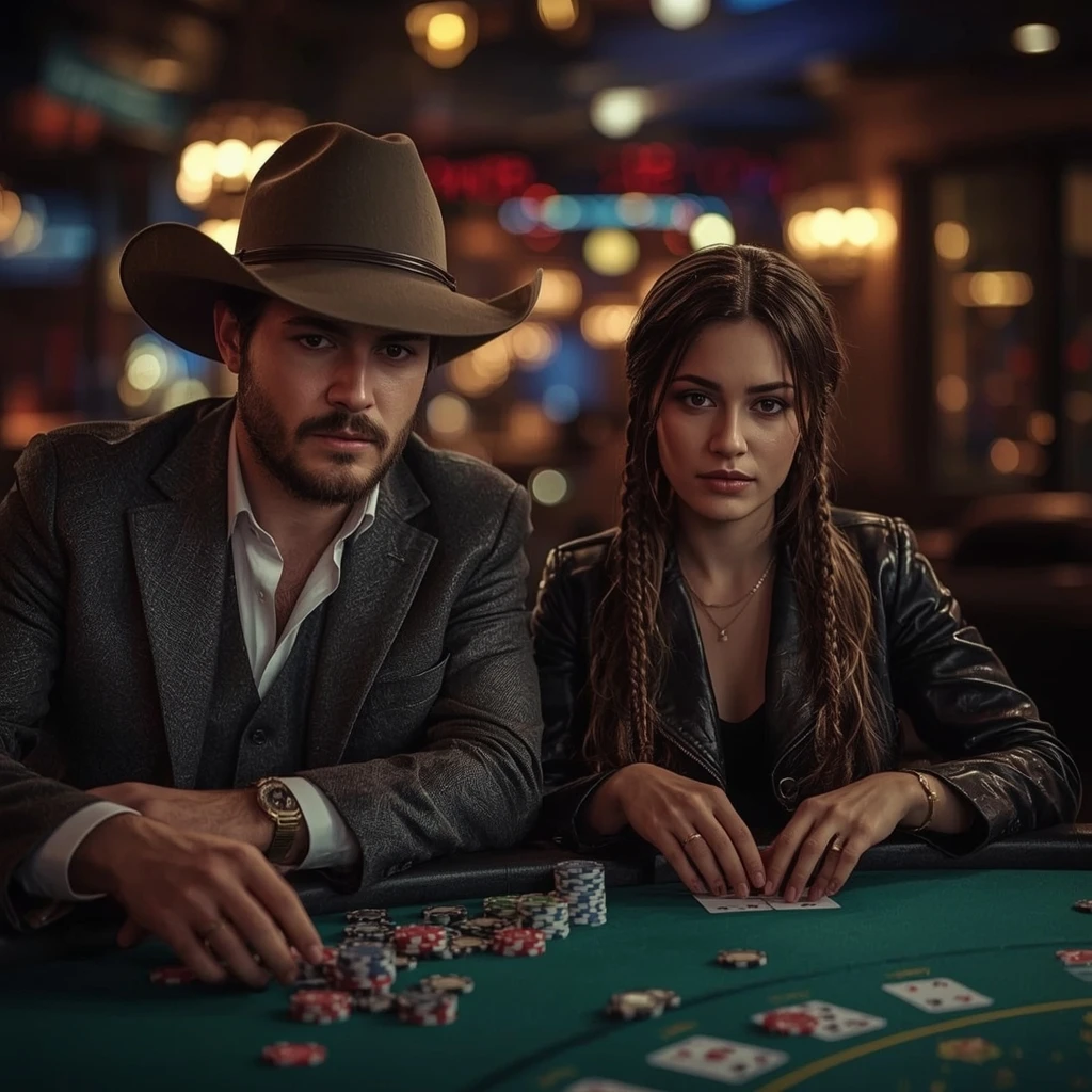photo de deux joueurs de poker FAIRSPIN CASINO